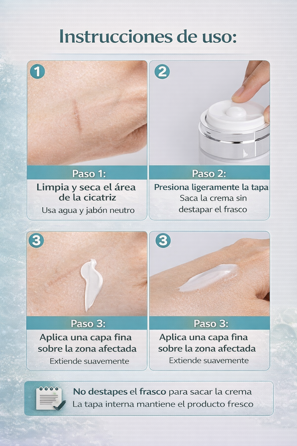 Dimethicone®: 6 semanas para dejar de esconder tus cicatrices