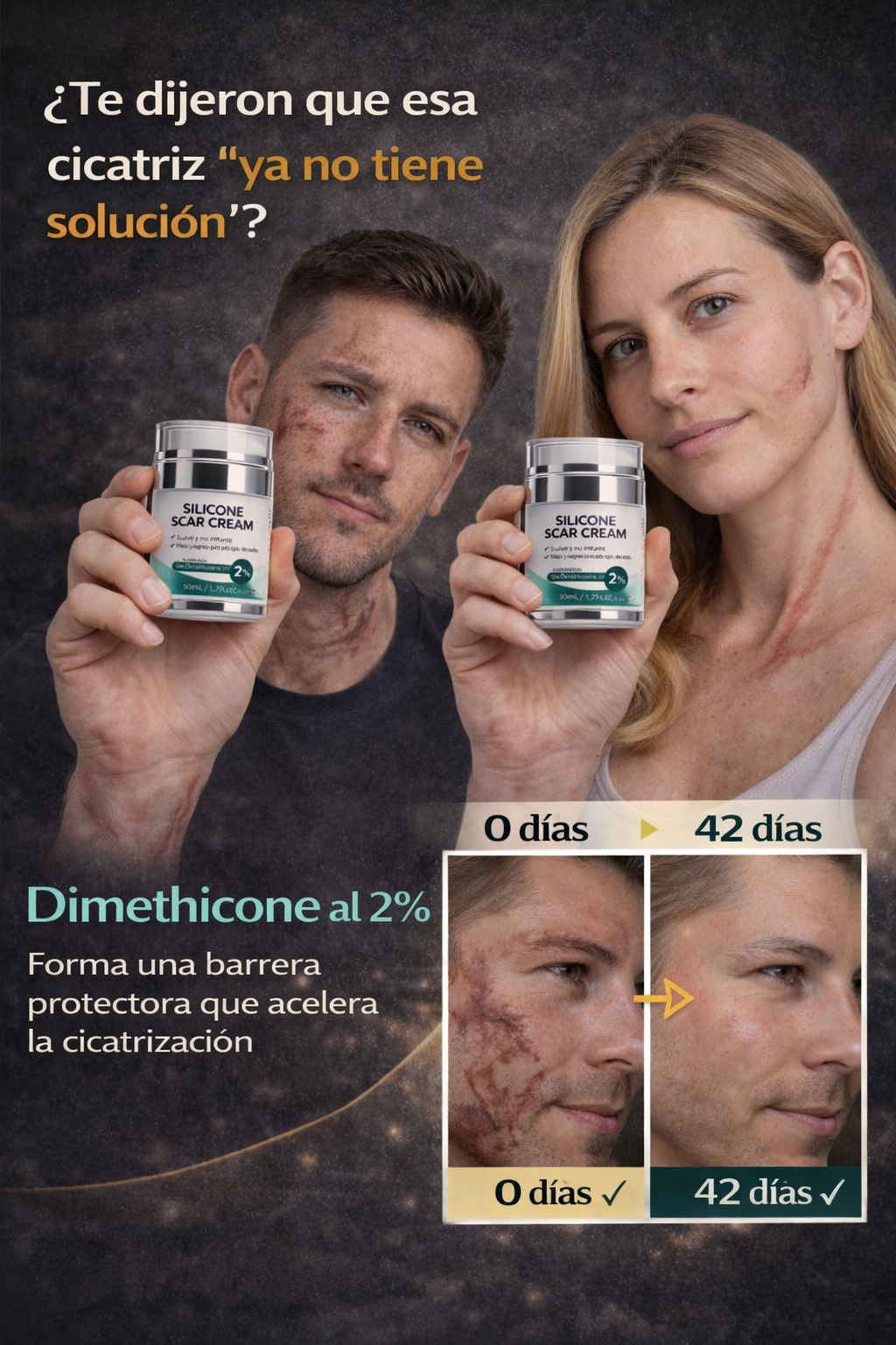 Dimethicone®: 6 semanas para dejar de esconder tus cicatrices