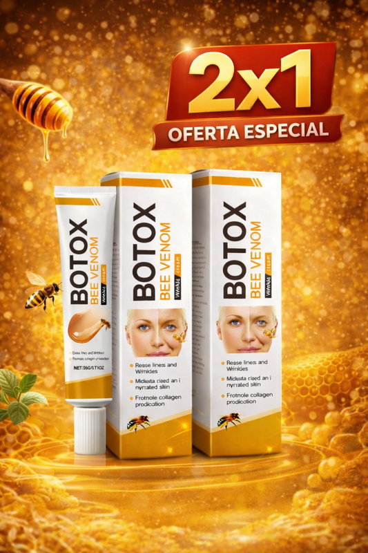 🎁✨ REGALO FIN DE AÑO | BEE VENOM BOTOX 2x1 – PIEL RADIANTE 🐝✨